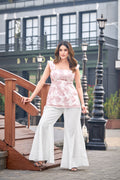 Blush Bow | Pure Cotton Short Kurti