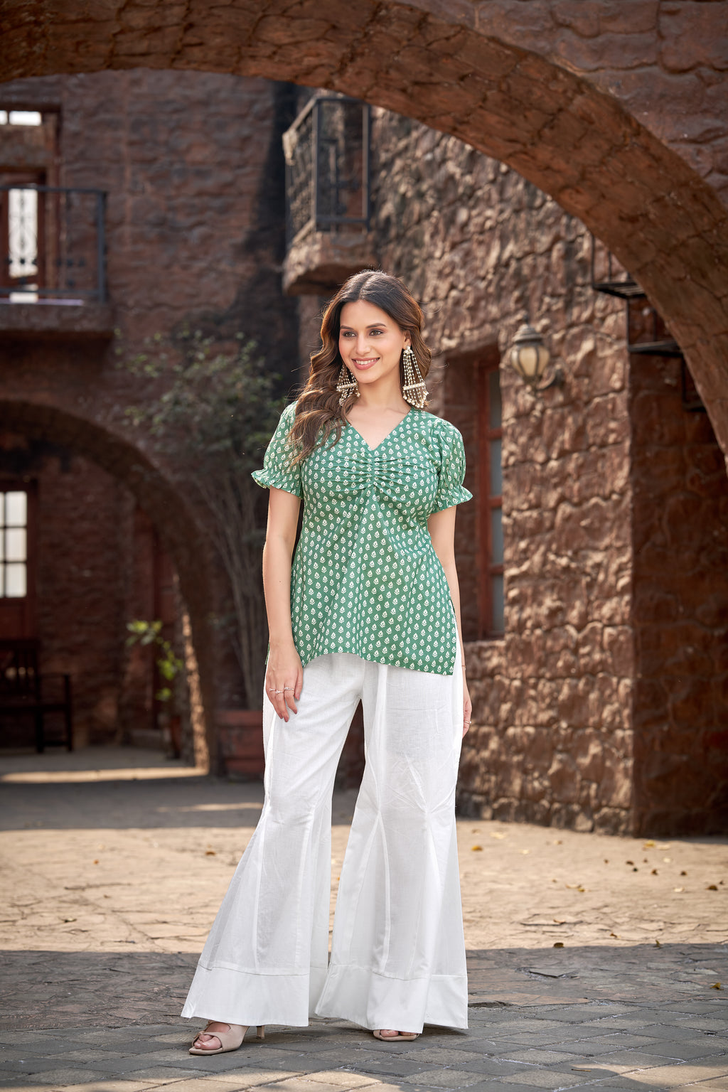 Sage Aura | Pure Cotton Kurti