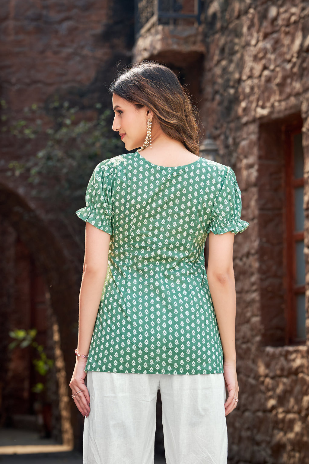 Sage Aura | Pure Cotton Kurti