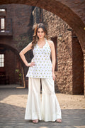 Sunflower | Halter Neck Kurti