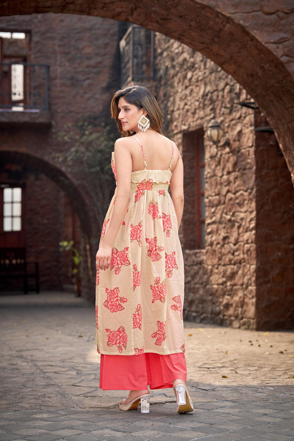 Saanjh Phool | Pure Malmal Kurti Set