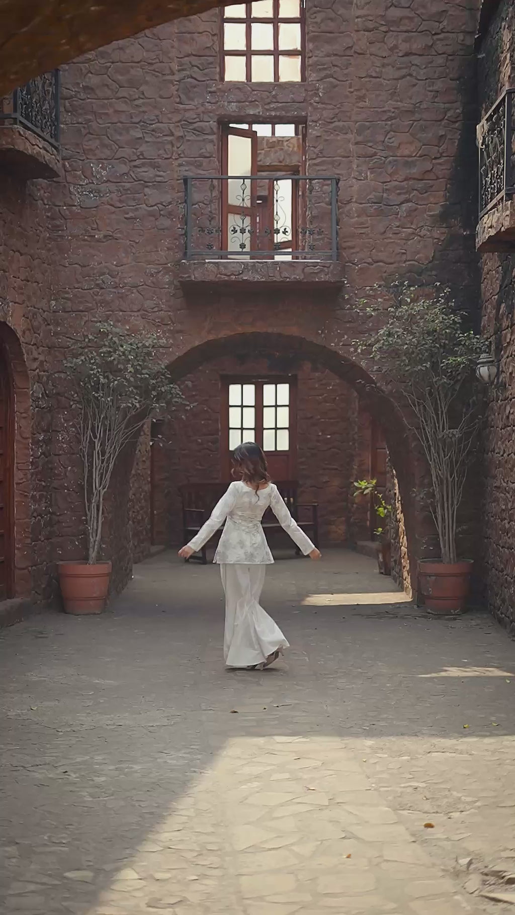 Ivory Grace | Pure Cotton Short Kurti